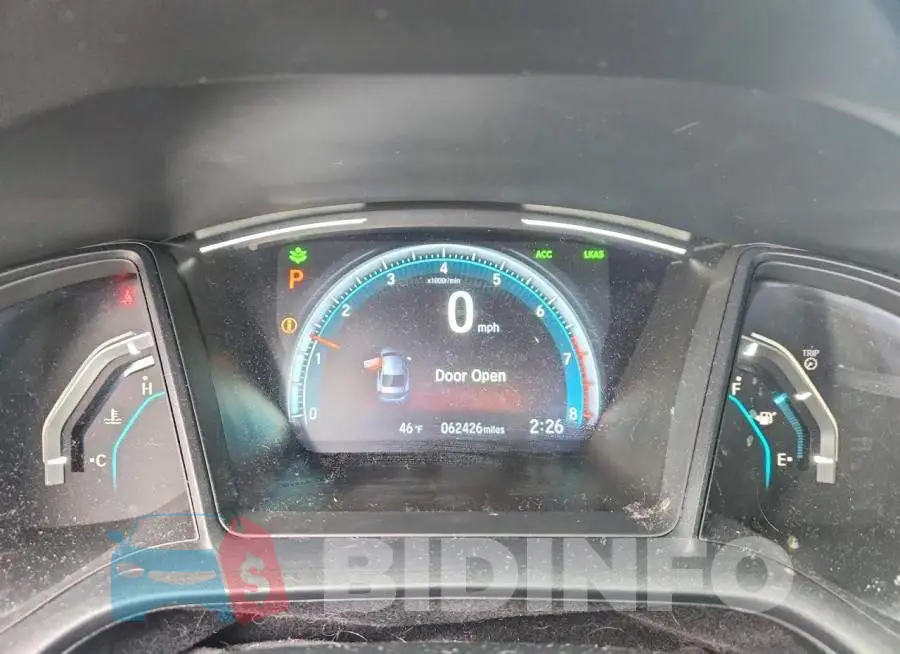 2HGFC2F64KH600884 Photo# 9