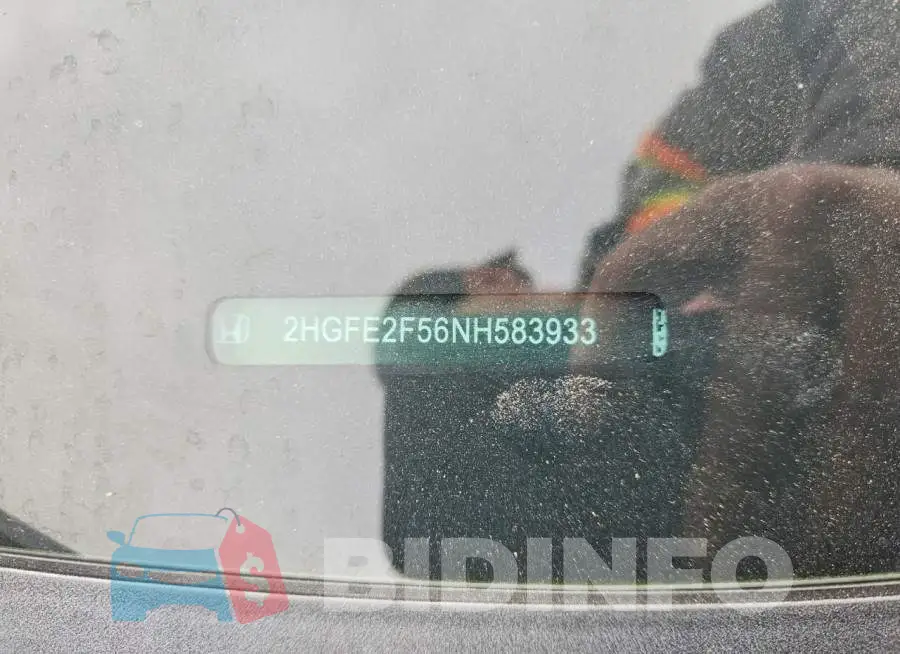 2HGFE2F56NH583933 Photo# 12