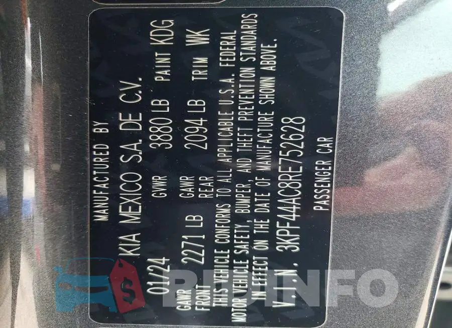 3KPF44AC8RE752628 Photo# 12