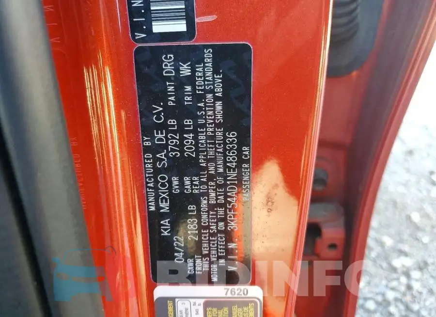 3KPF54AD1NE486336 Photo# 12