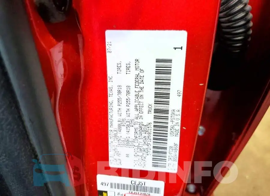 5TFDY5F12MX031576 Photo# 12