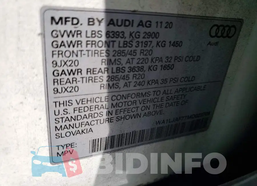 WA1LJAF77MD023708 Photo# 13