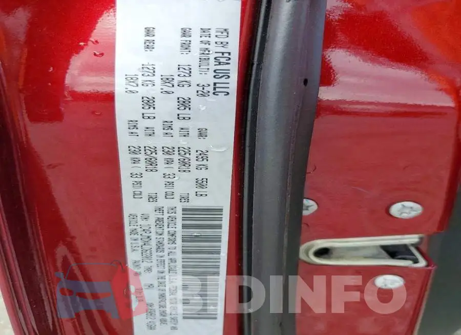 1C4PJMDX4LD622012 Photo# 12