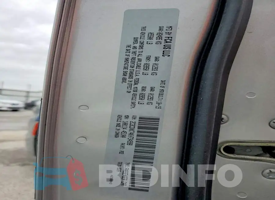 2C3CDXKT4KH734998 Photo# 12