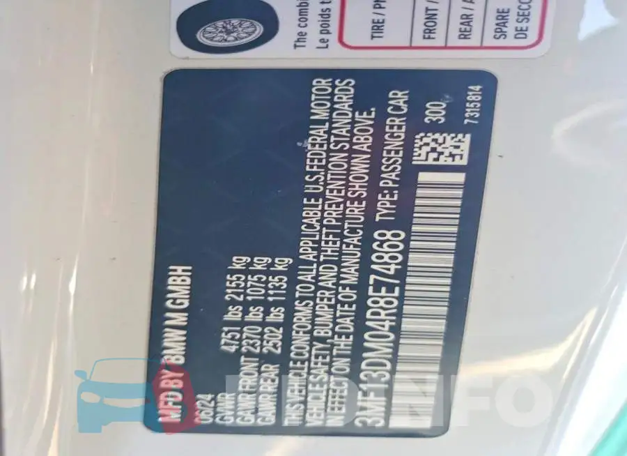 3MF13DM04R8E74868 Photo# 12