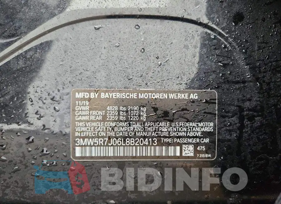 3MW5R7J06L8B20413 Photo# 12