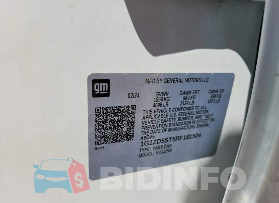 1G1ZD5ST5RF181504 Photo# 12
