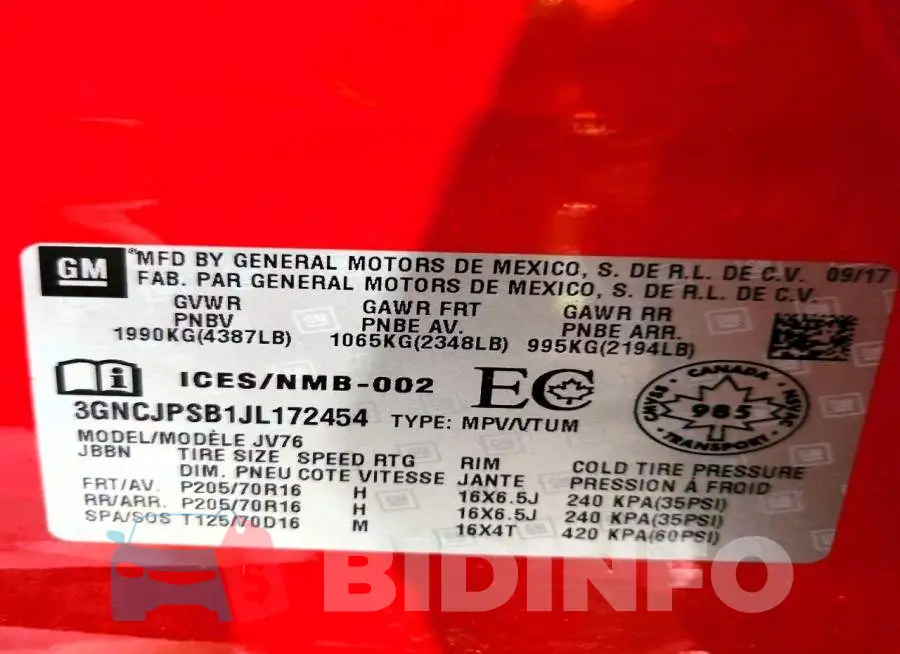 3GNCJPSB1JL172454 Photo# 12