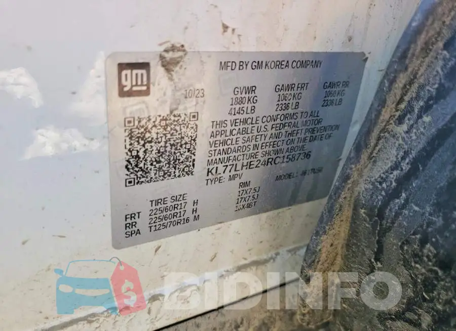 KL77LHE24RC158736 Photo# 13
