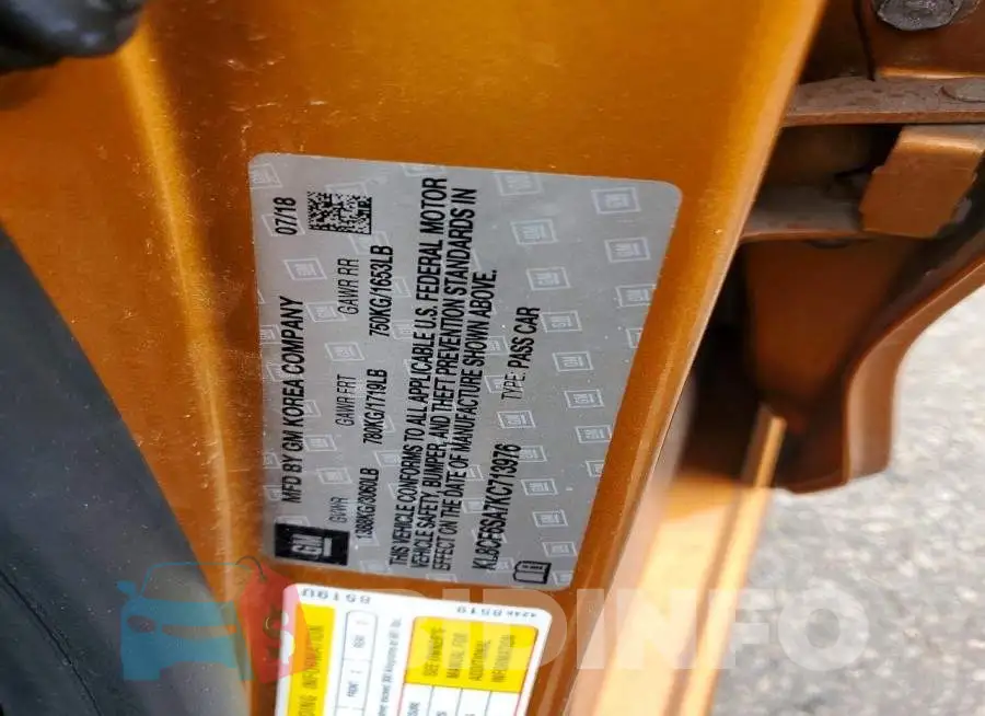 KL8CF6SA7KC713976 Photo# 12