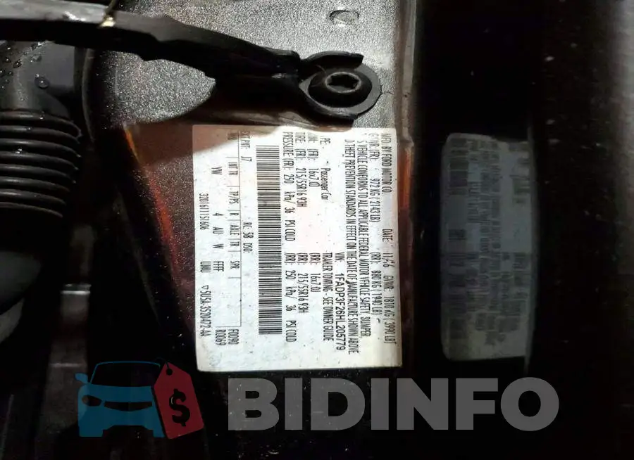 1FADP3F26HL205779 Photo# 12