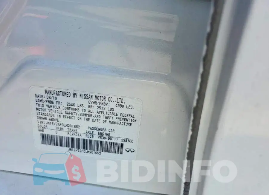 JN1EV7AP0LM201652 Photo# 12