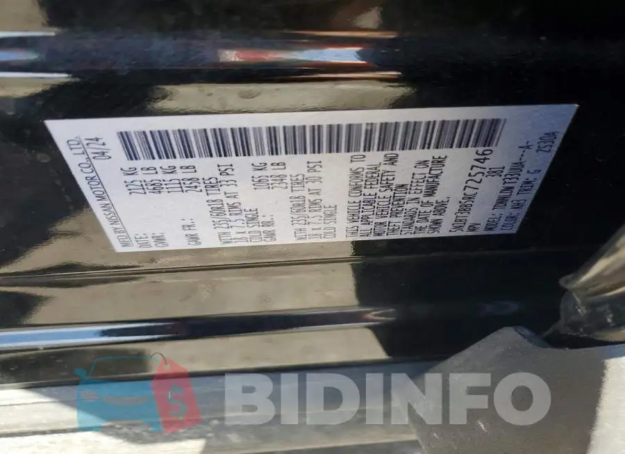 5N1BT3BB5RC725746 Photo# 13