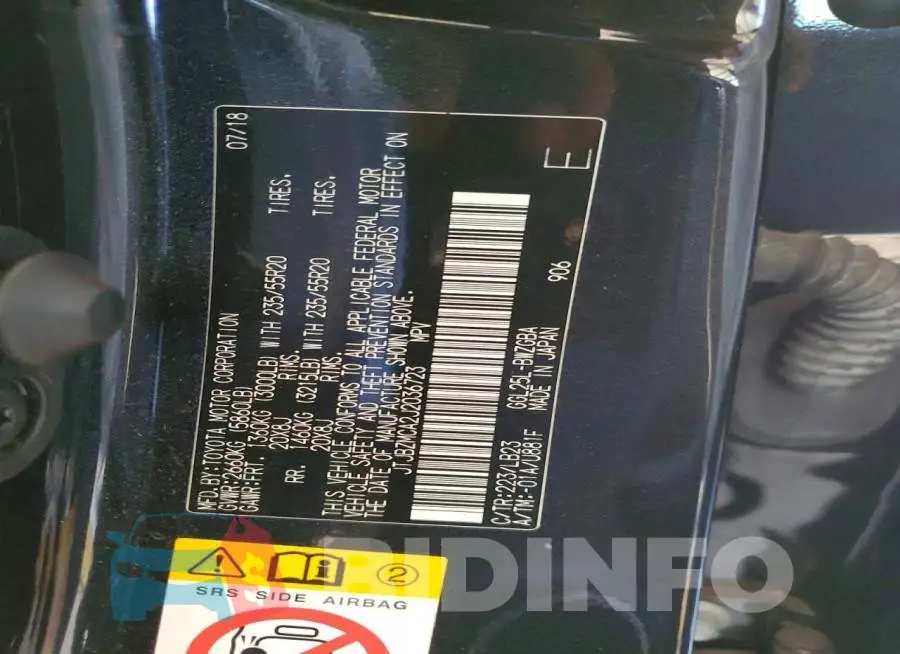 JTJBZMCA2J2036723 Photo# 12