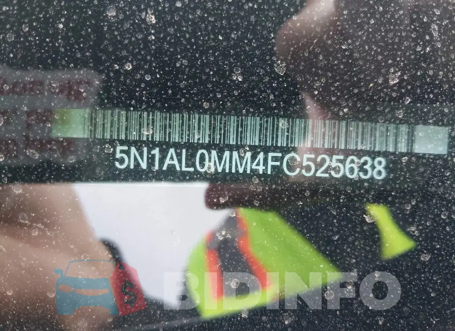 5N1AL0MM4FC525638 Photo# 9
