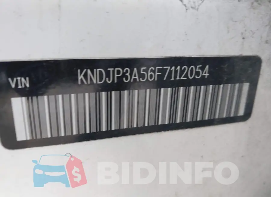 KNDJP3A56F7112054 Photo# 9