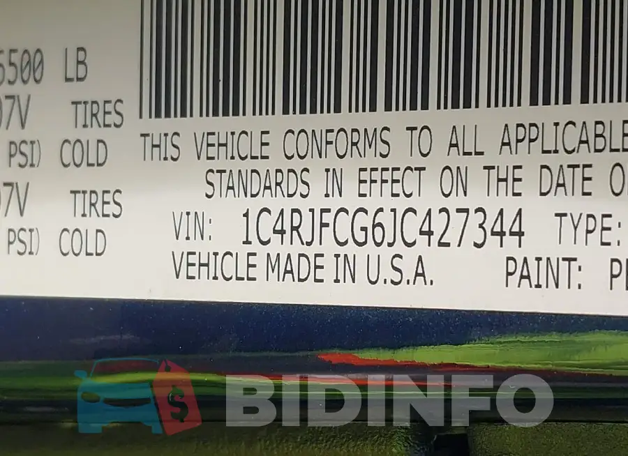 1C4RJFCG6JC427344 Photo# 9