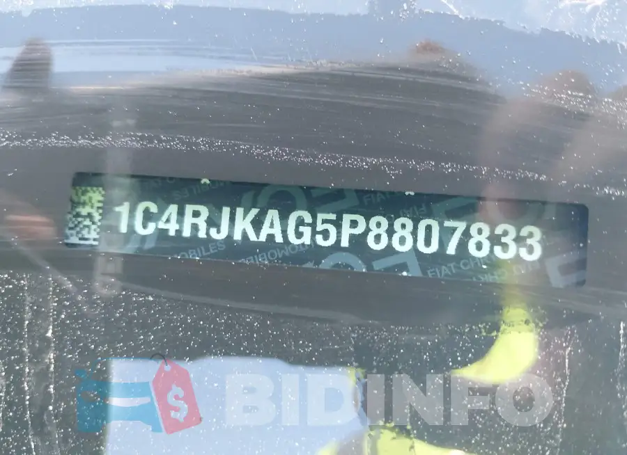 1C4RJKAG5P8807833 Photo# 9