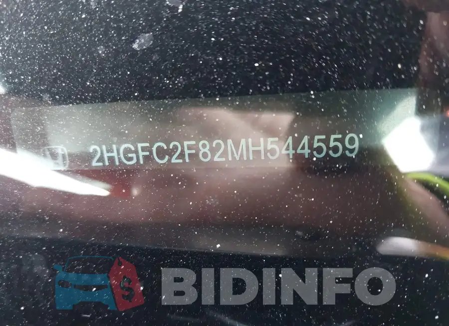 2HGFC2F82MH544559 Photo# 9
