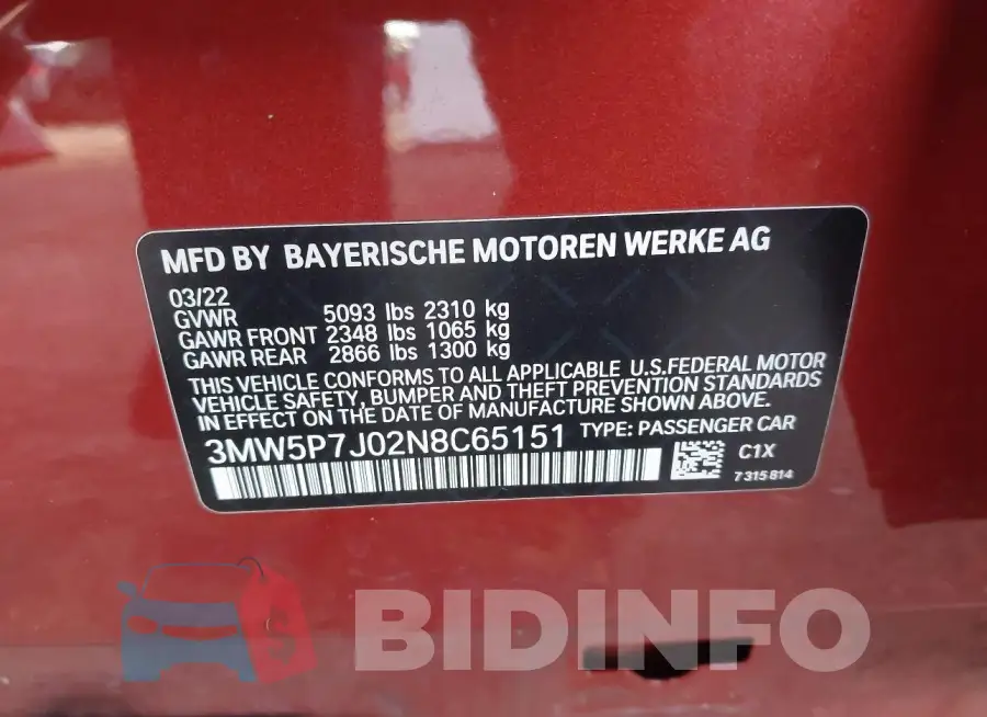3MW5P7J02N8C65151 Photo# 9