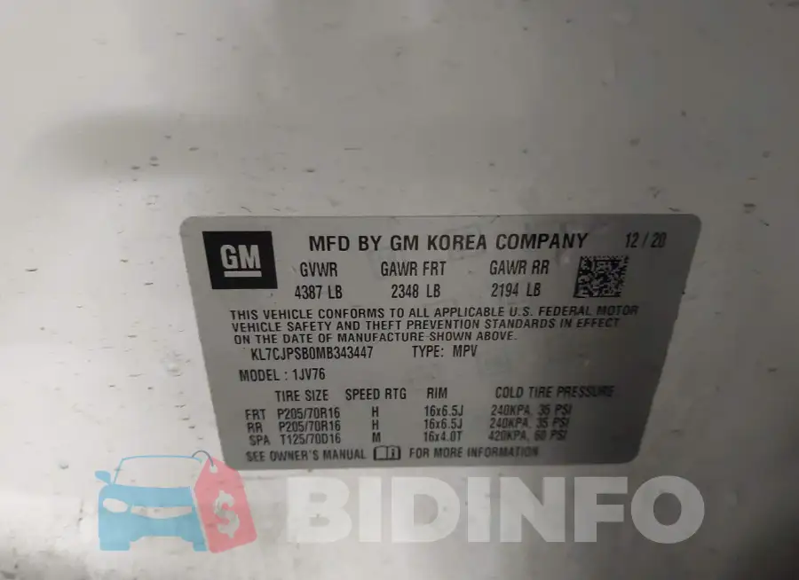 KL7CJPSB0MB343447 Photo# 9