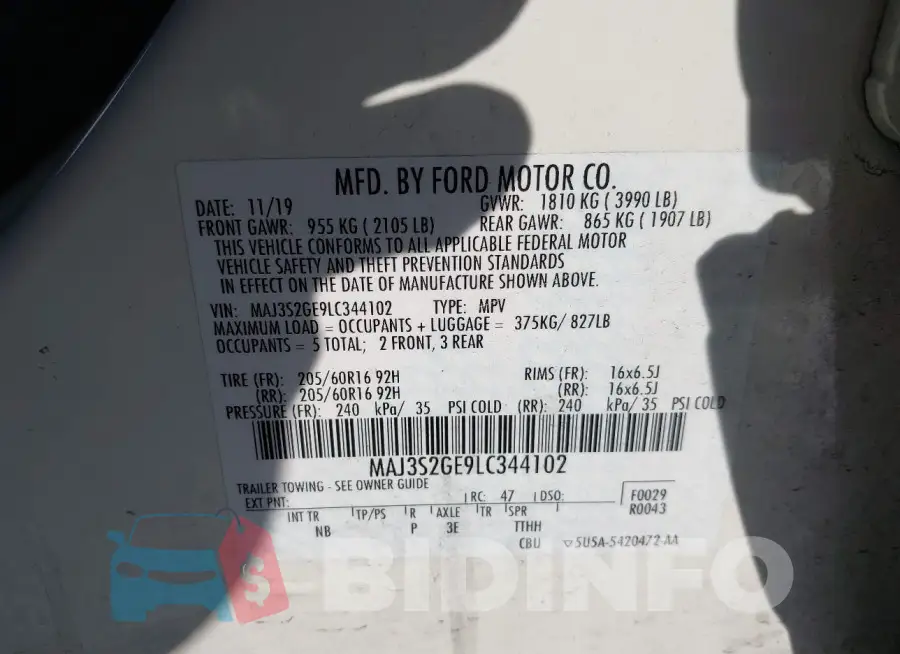 MAJ3S2GE9LC344102 Photo# 9