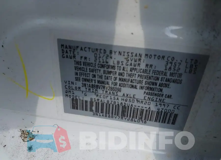 3N1AB8BV7RY286098 Photo# 9