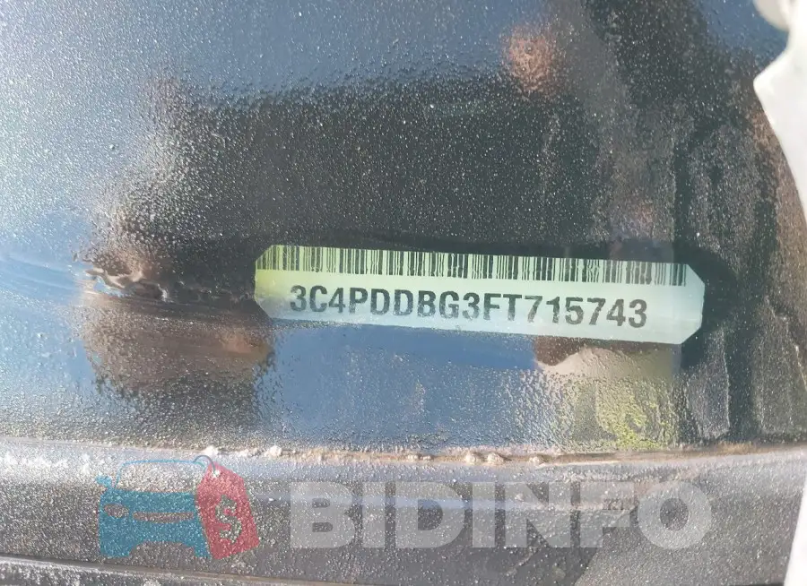 3C4PDDBG3FT715743 Photo# 9