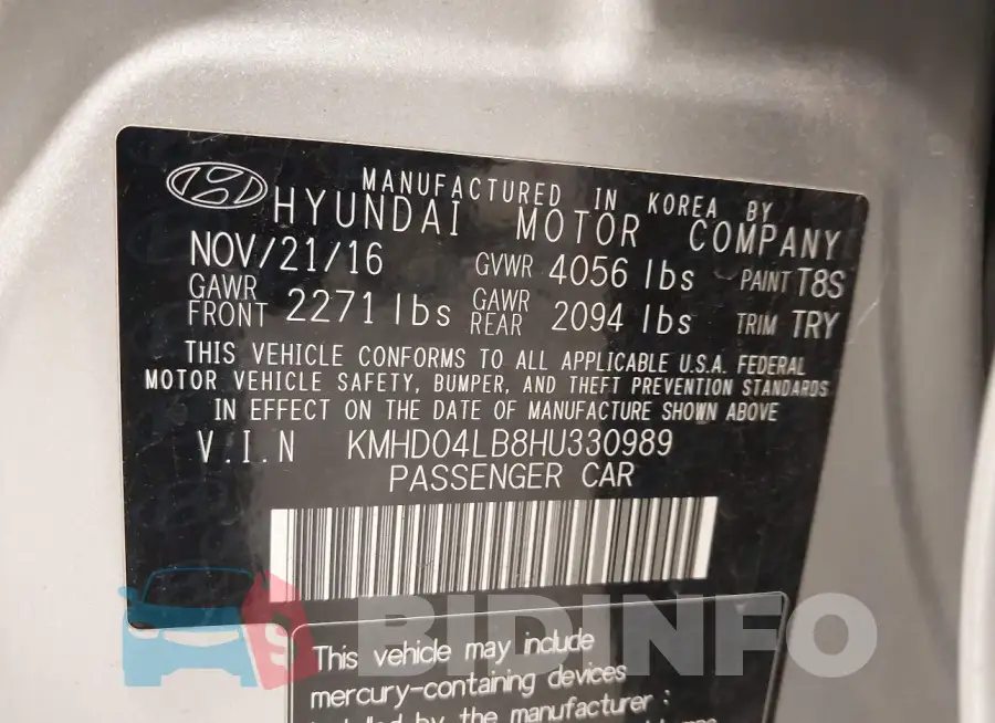 KMHD04LB8HU330989 Photo# 9