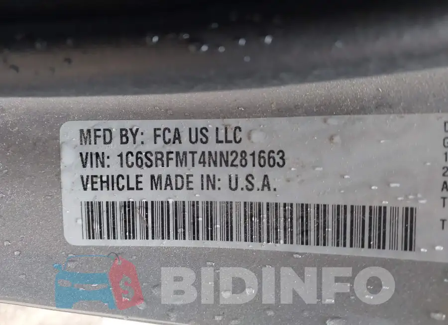 1C6SRFMT4NN281663 Photo# 9