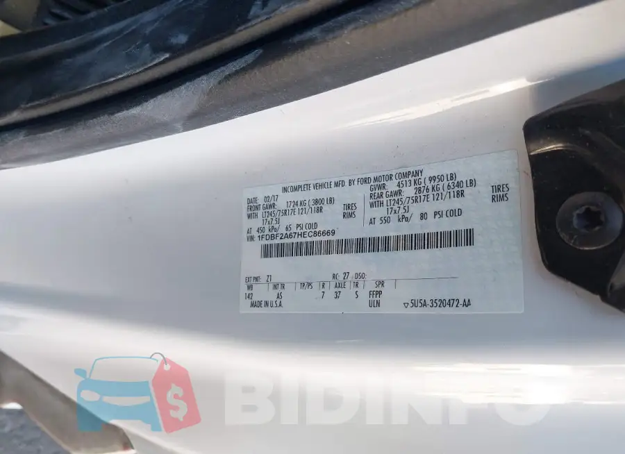 1FDBF2A67HEC86669 Photo# 9