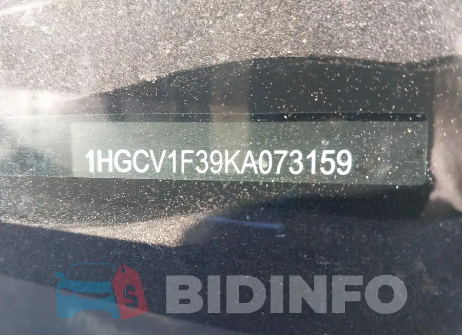 1HGCV1F39KA073159 Photo# 9