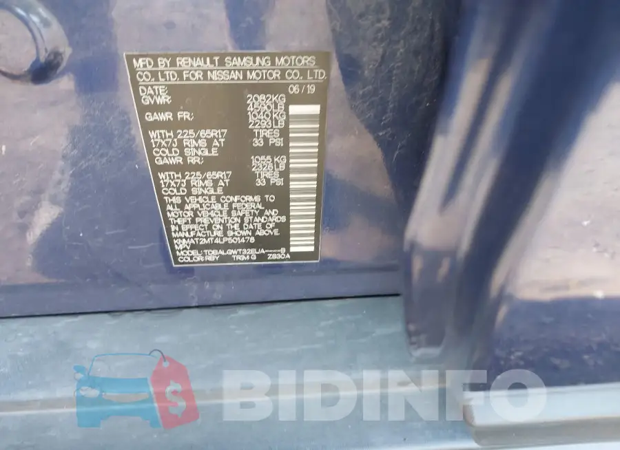 KNMAT2MT4LP501478 Photo# 9
