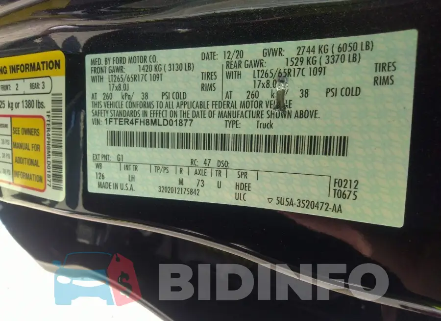 1FTER4FH8MLD01877 Photo# 9