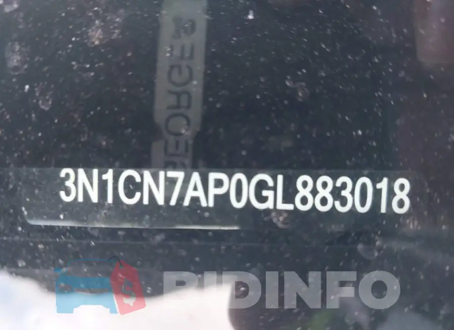3N1CN7AP0GL883018 Photo# 9