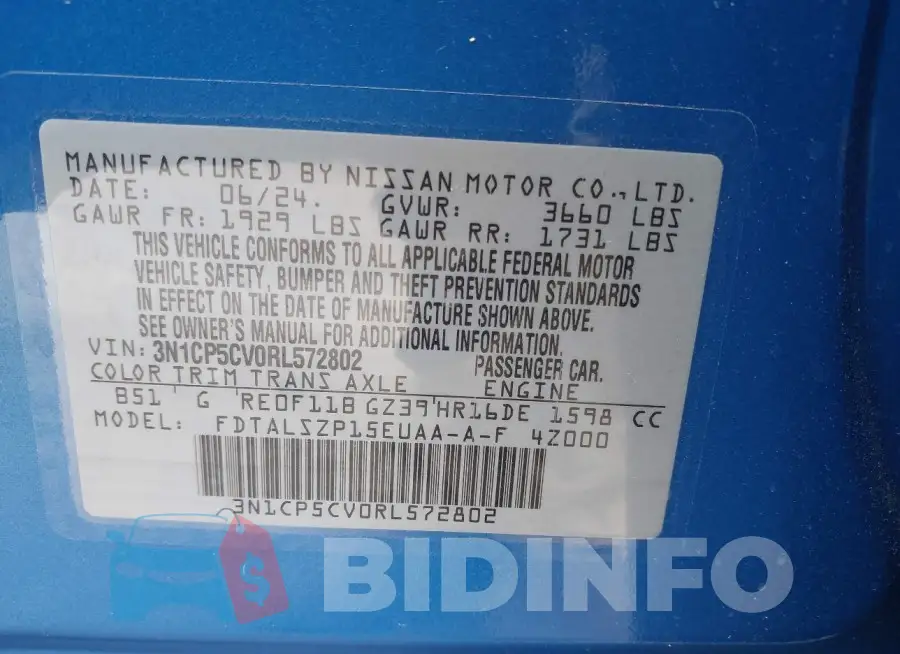 3N1CP5CV0RL572802 Photo# 9
