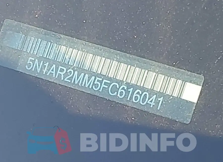 5N1AR2MM5FC616041 Photo# 9