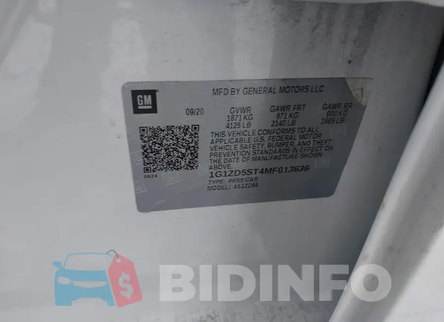 1G1ZD5ST4MF013636 Photo# 9