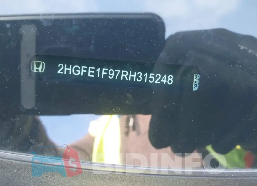 2HGFE1F97RH315248 Photo# 9