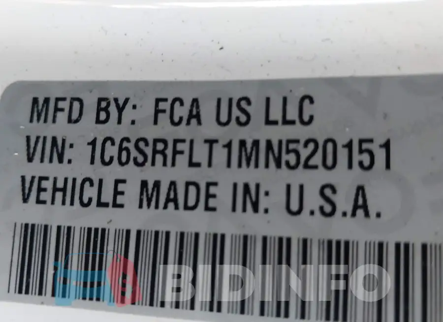 1C6SRFLT1MN520151 Photo# 9