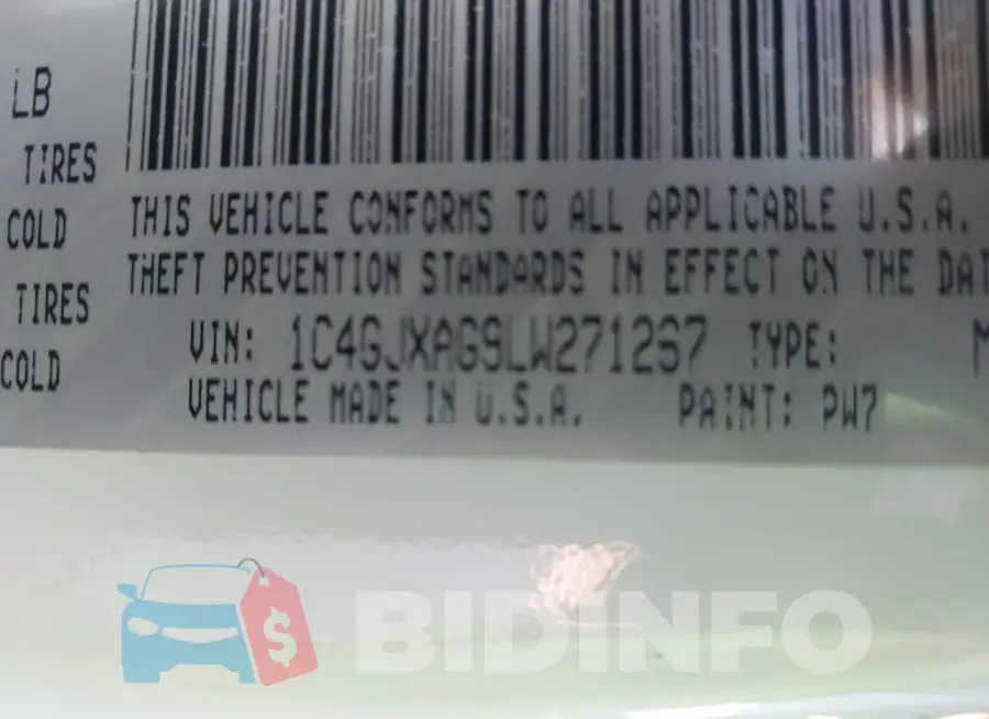 1C4GJXAG9LW271267 Photo# 9