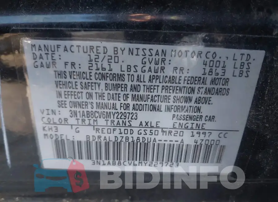 3N1AB8CV6MY229723 Photo# 9