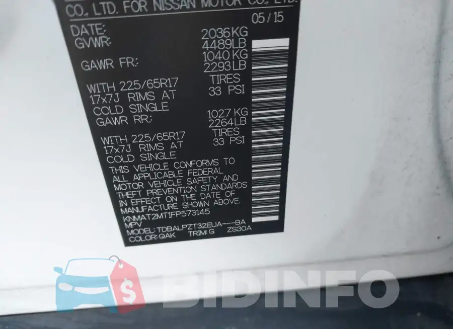 KNMAT2MT1FP573145 Photo# 9