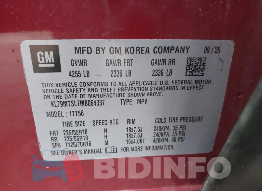 KL79MTSL7MB064337 Photo# 9