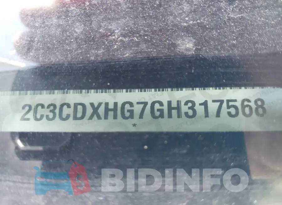 2C3CDXHG7GH317568 Photo# 9