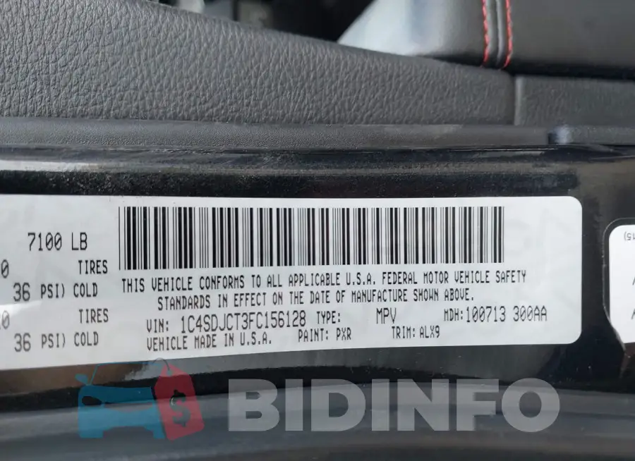 1C4SDJCT3FC156128 Photo# 9