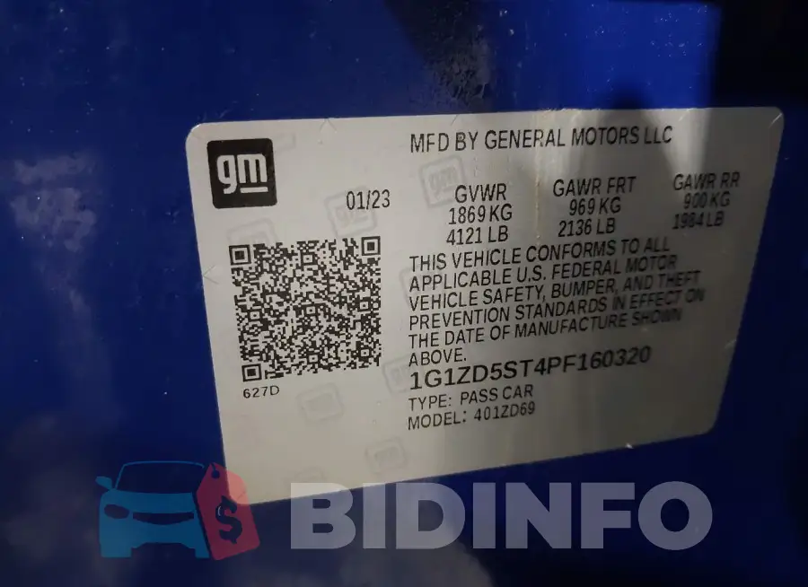 1G1ZD5ST4PF160320 Photo# 9