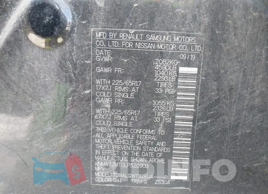 KNMAT2MT0LP520903 Photo# 9