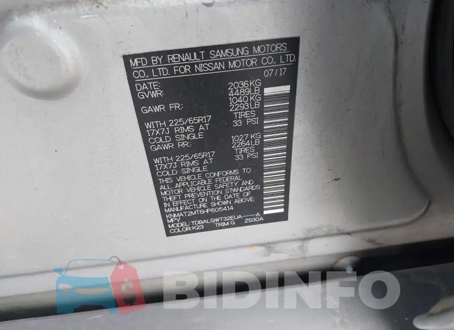 KNMAT2MT6HP605414 Photo# 9