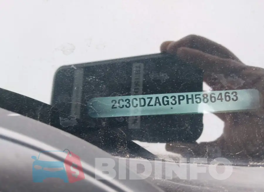 2C3CDZAG3PH586463 Photo# 9